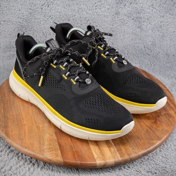 Cole Haan Men's Size 11.5 ZERØGRAND Journey Shoes Black Running Sneaker C34216 - Picture 1 of 10